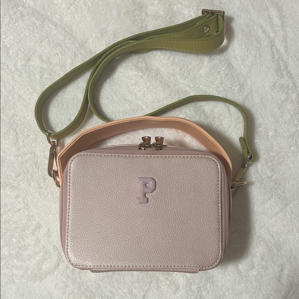 Parchita Petit Vibra Clavel Jelly Pink and Peach Crossbody (Colombian Brand)